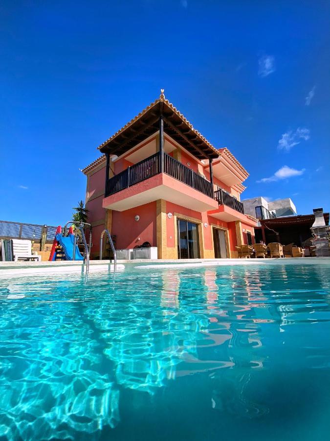 Luxury 5 Star Villa Violetta With Amazing Sea View, Jacuzzi And Heated Pool San Agustín 外观 照片
